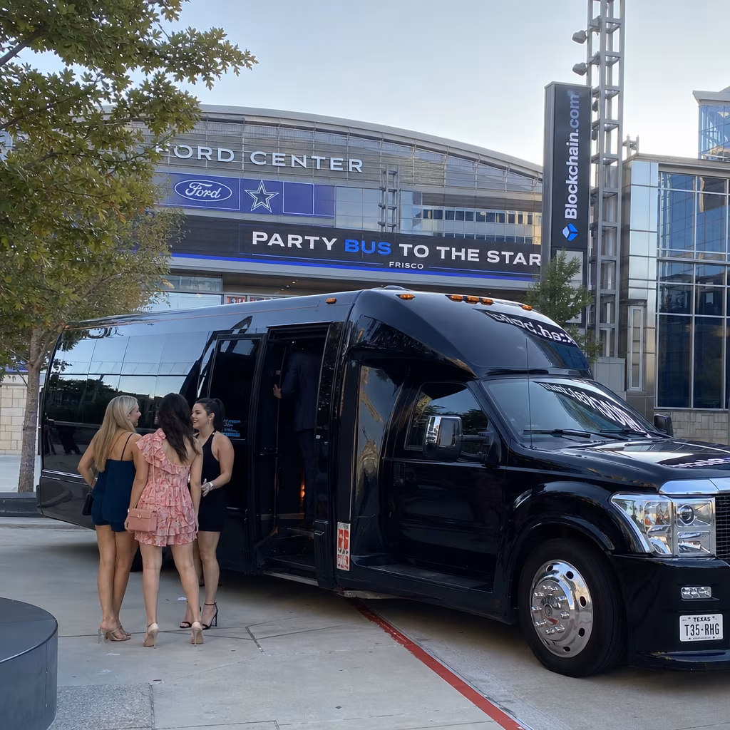 Party Bus to The Star in Frisco