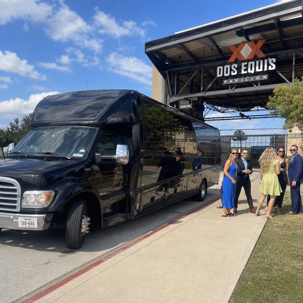 Rent a Bus to Dos Equis Pavilion
