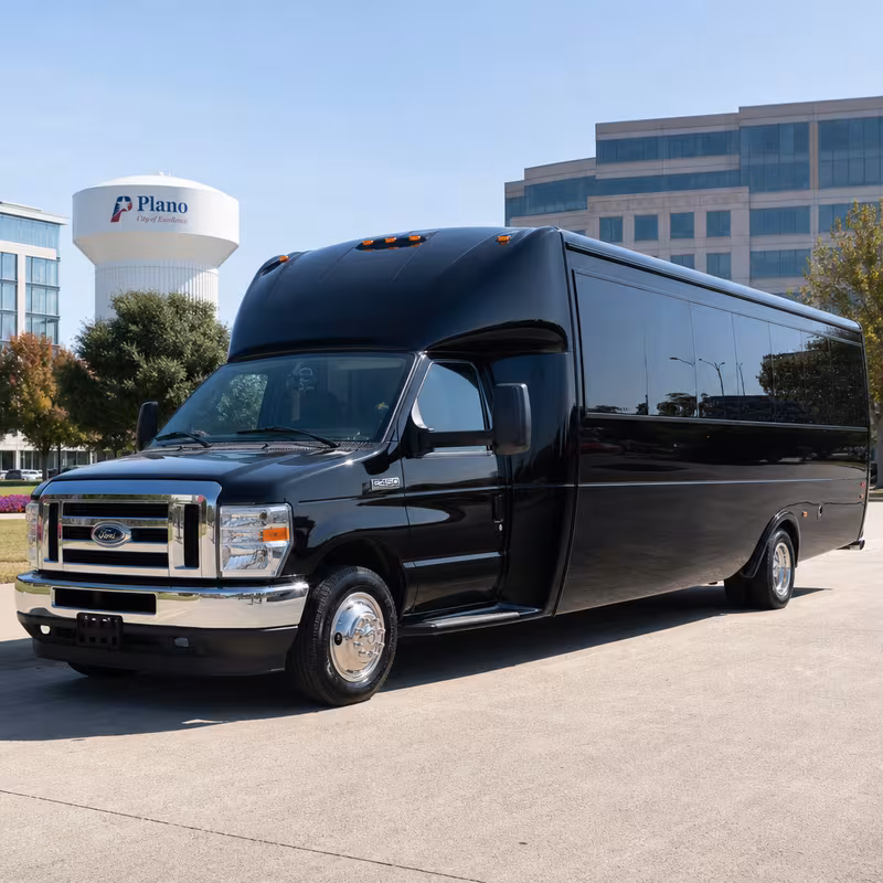 15 Passenger Party Bus Exterior