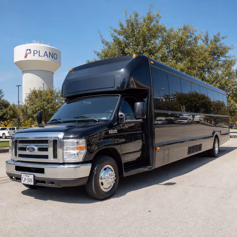 18 Passenger Party Bus Exterior