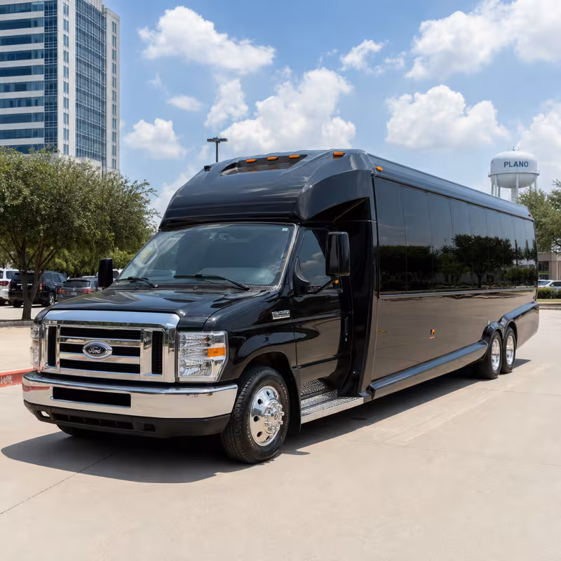 20 Passenger Party Bus Exterior