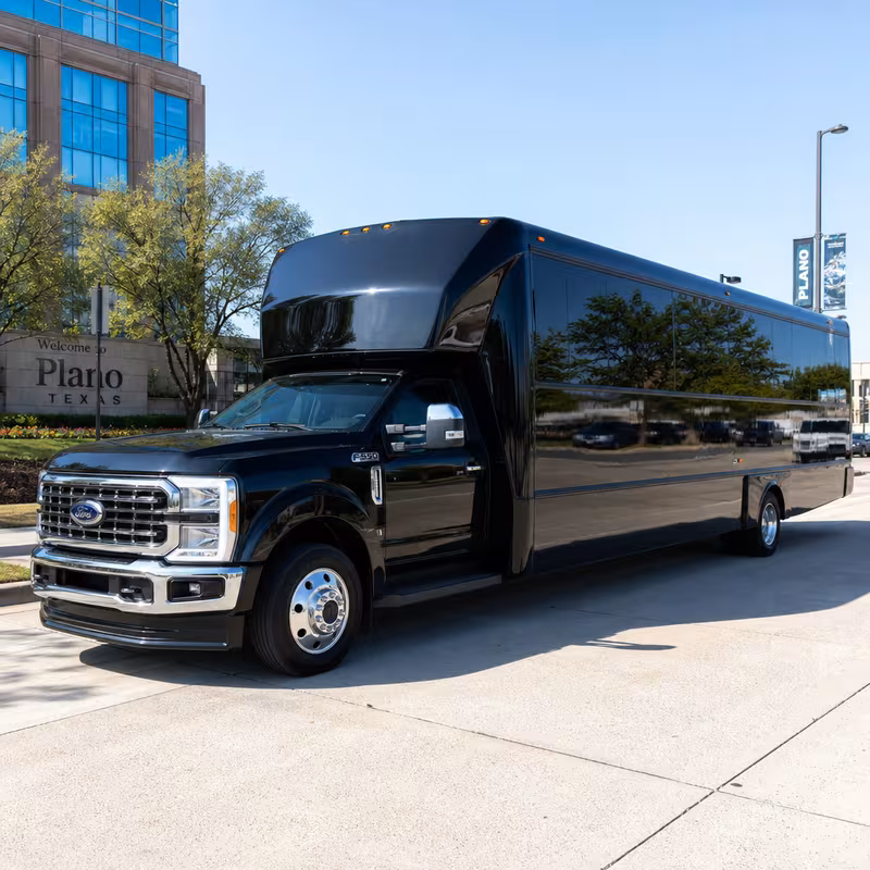 28 Passenger Party Bus Exterior