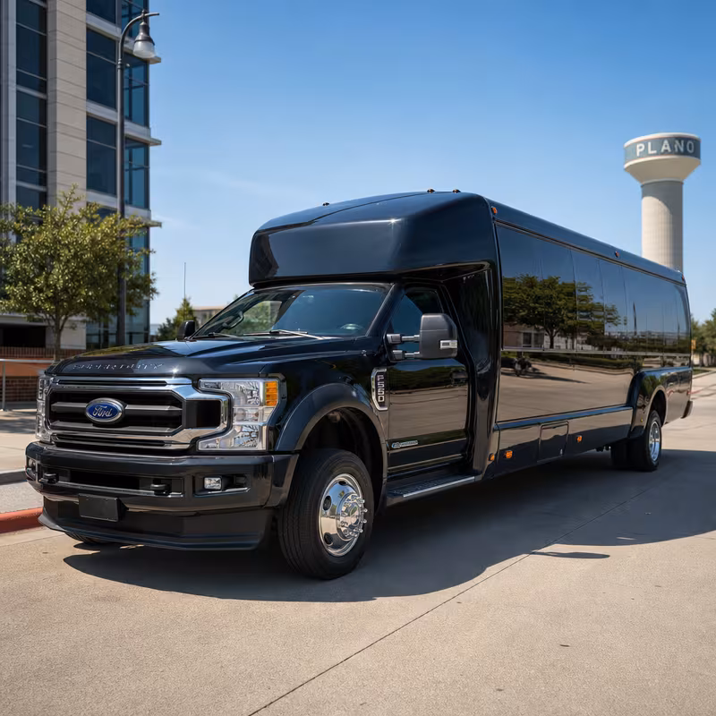 30 Passenger Party Bus Exterior