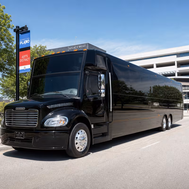 40 Passenger Party Bus Exterior