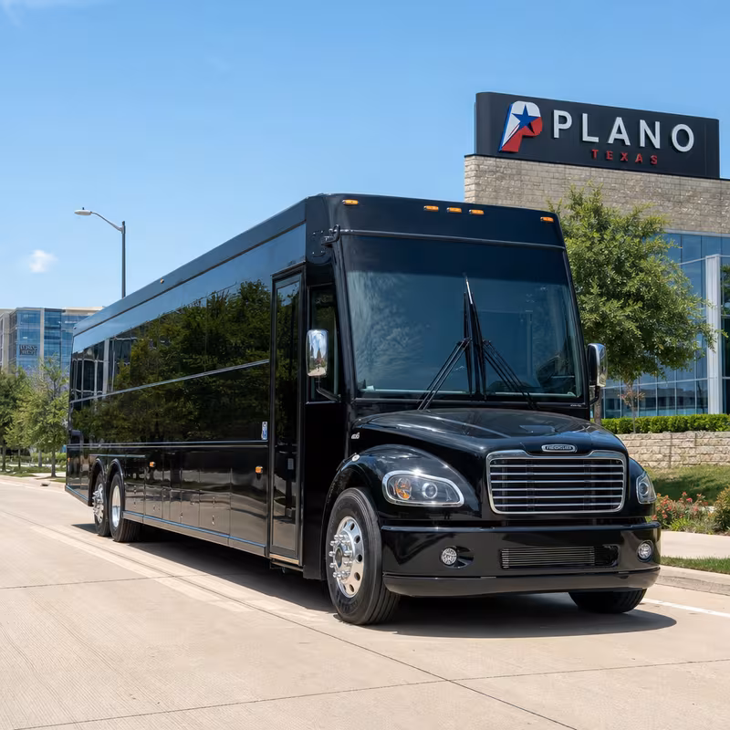 50 Passenger Party Bus Exterior