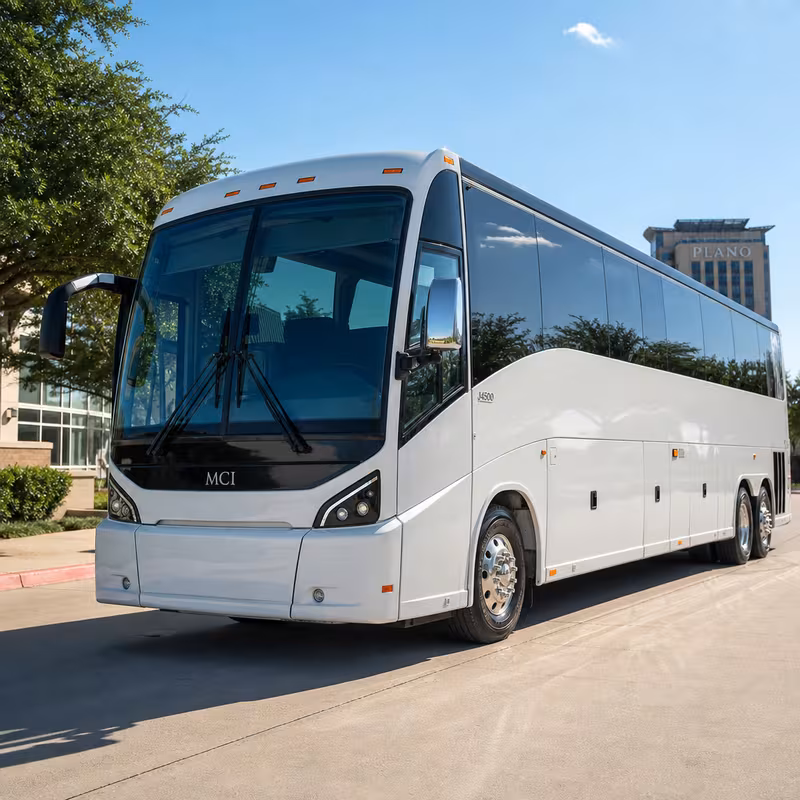 40-56 Passenger Charter Bus Exterior