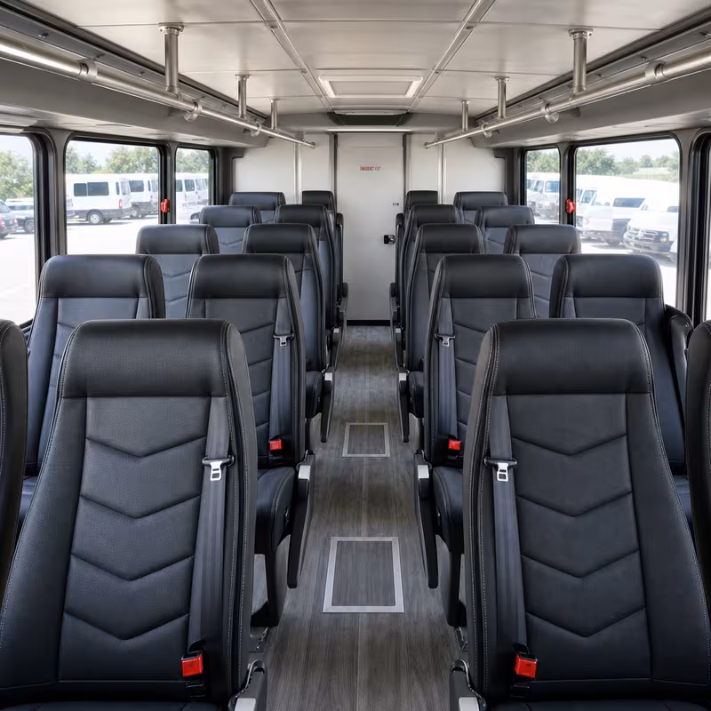minibus interior
