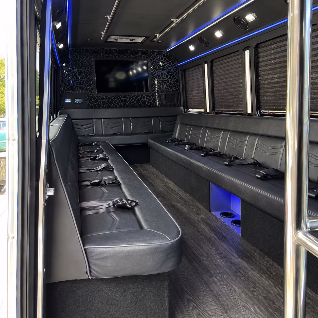 Plano Concert & Music Festival Transportation party bus exterior