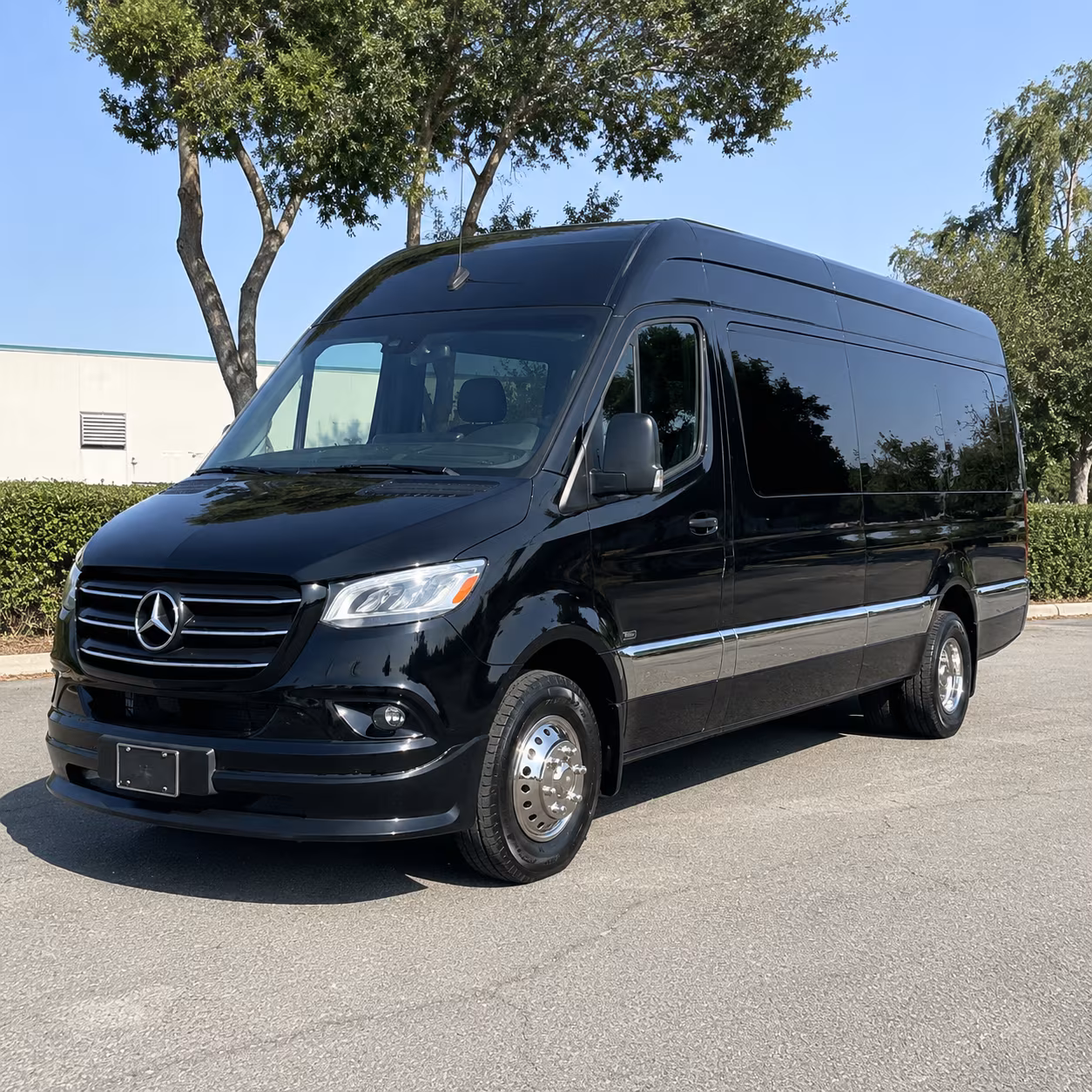 Plano Corporate Transportation party bus exterior