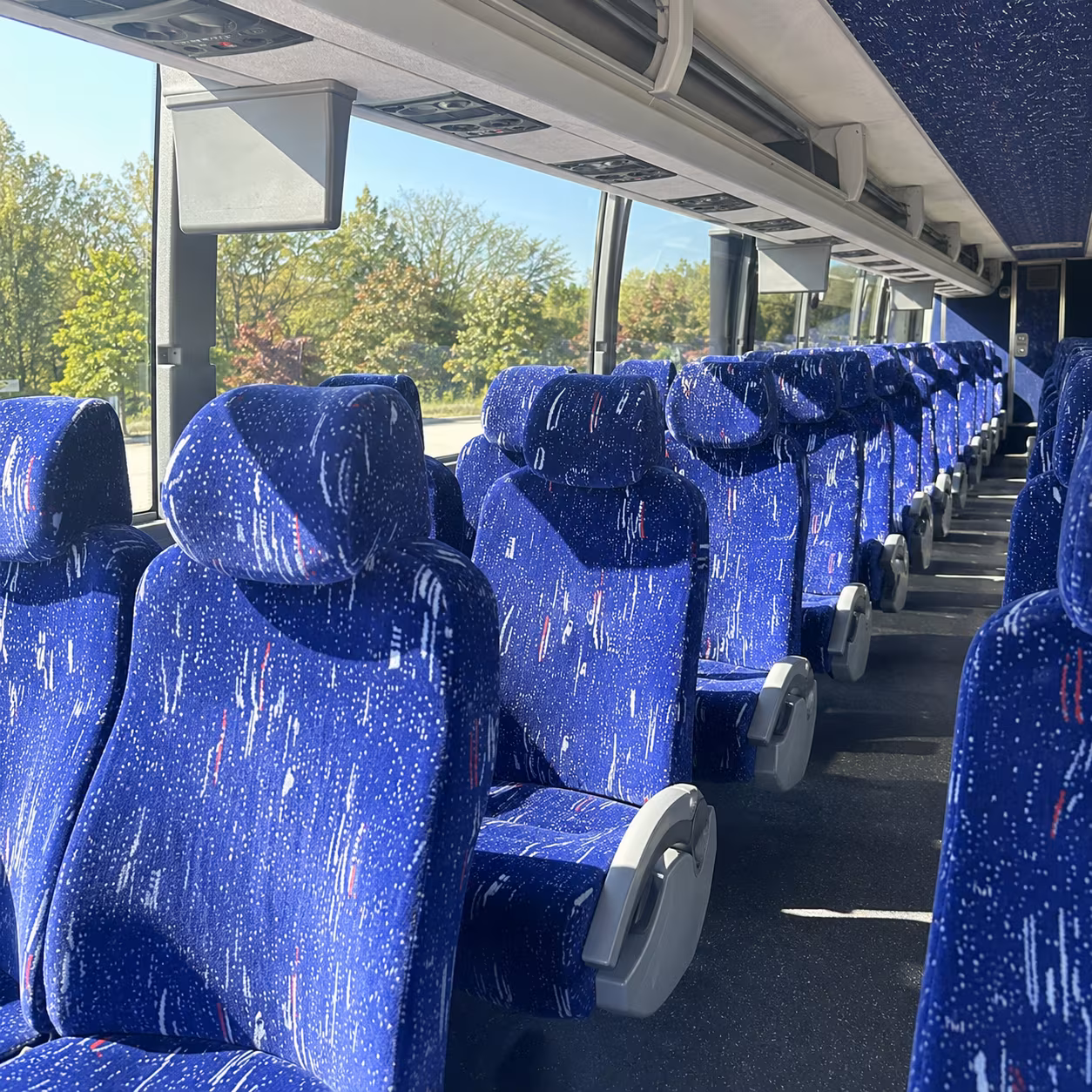 Plano School Event Transportation onboard seating