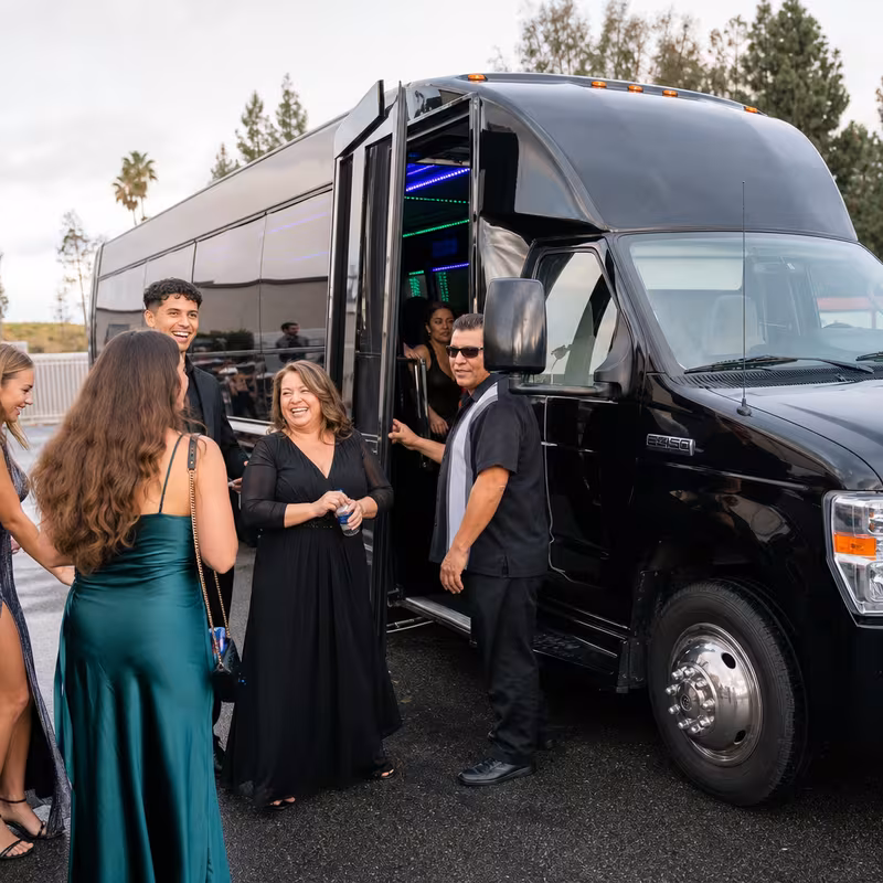 Plano Private Event Transportation fleet vehicle
