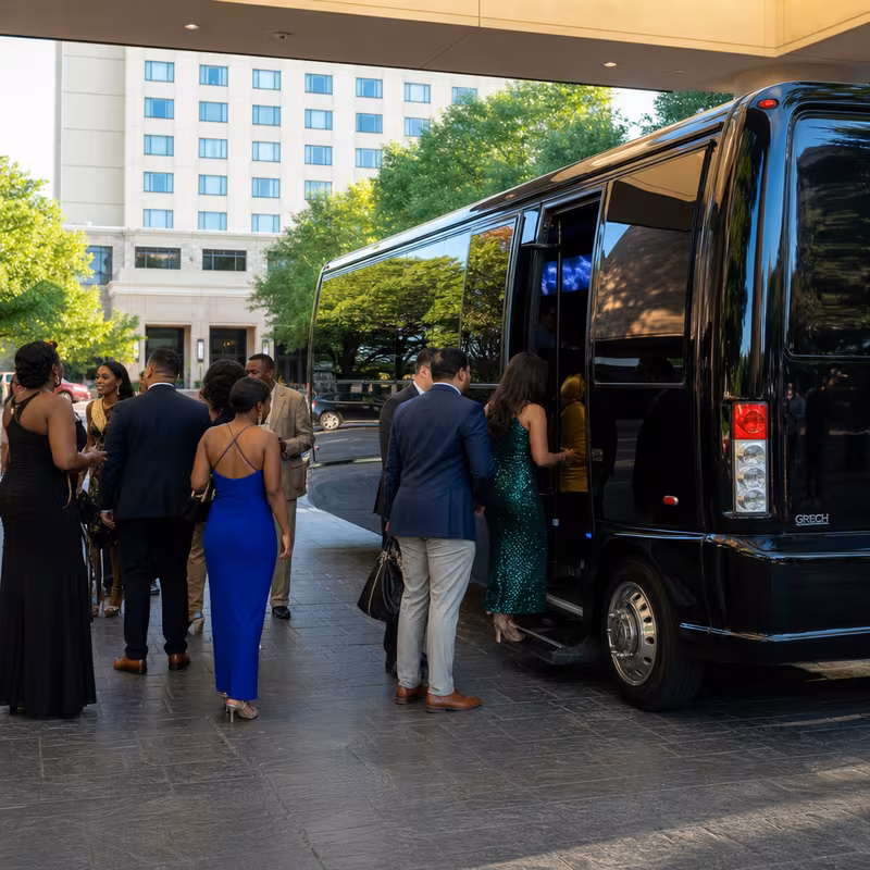 Private event transportation