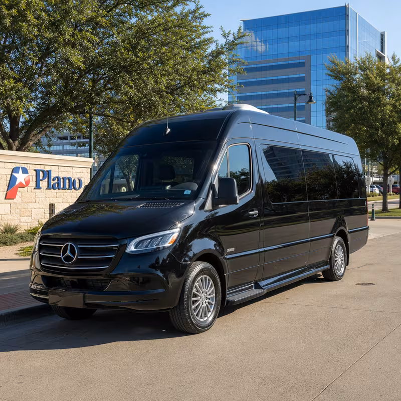 14 Passenger Sprinter Limo Exterior