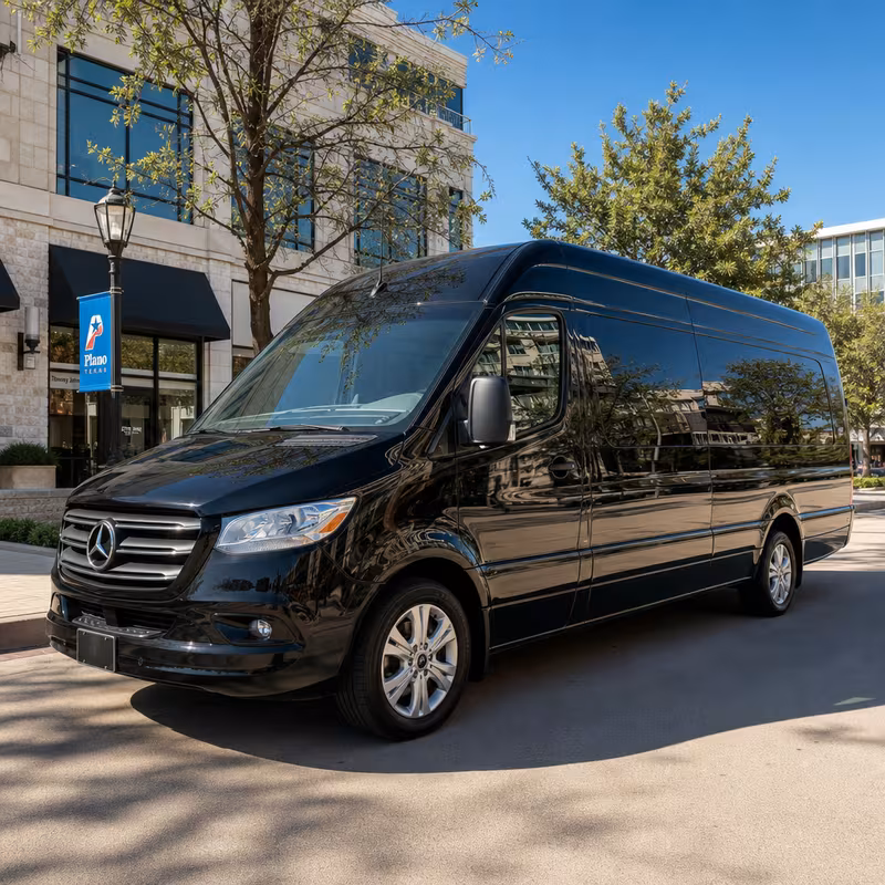 Sprinter Van Rental with Driver Exterior