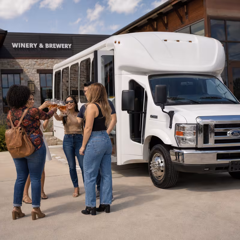 winery Brewery tour transportation